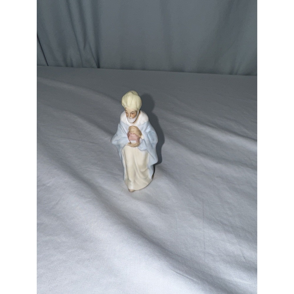 Lefton 1983 Wiseman #2 Figurine Nativity 03224 George Z. Porcelain Replacement